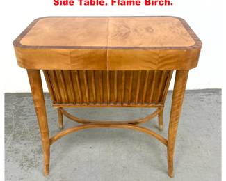 Lot 1502 Bodafors Swedish Sewing Table Side Table. Flame Birch. 