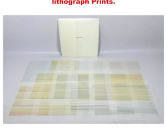 Lot 1298 Agnes Martin 15 vellum offset lithograph Prints. 