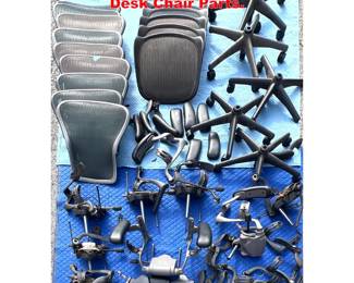 Lot 1740 Large Lot of Herman Miller Aeron Desk Chair Parts. 