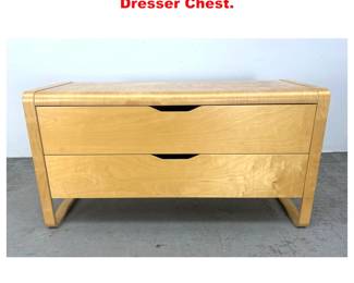 Lot 1382 Contemporary Alvar Aalto Style Dresser Chest. 