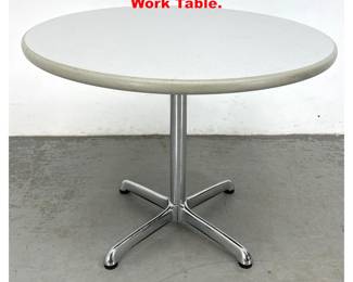 Lot 1371 Steelcase Dinette Dining Work Table. 
