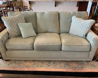 Light green couch 