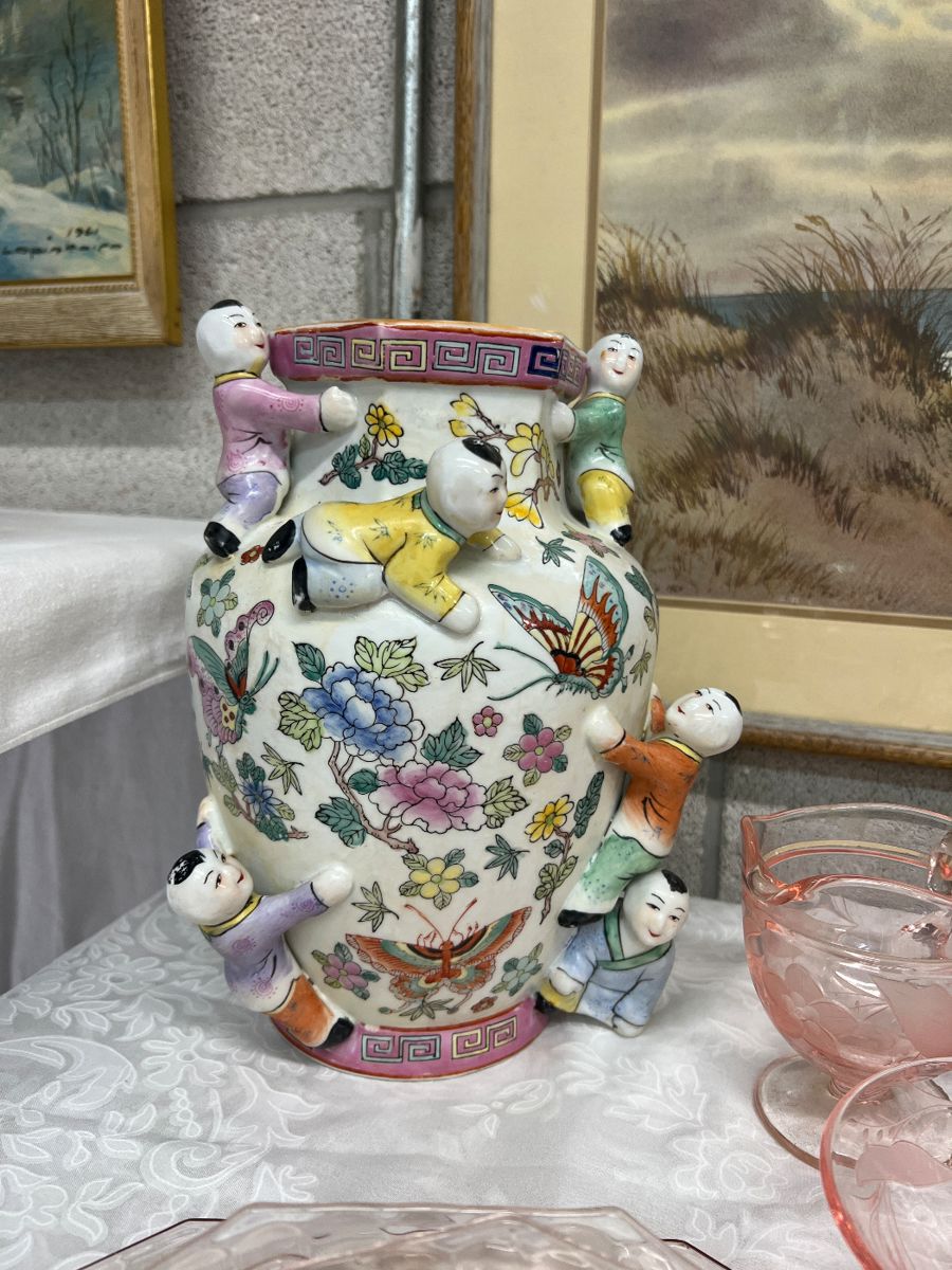 Asian vase