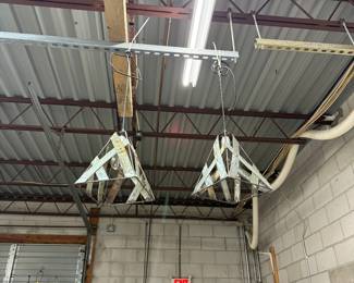 Industrial hanging pendants 