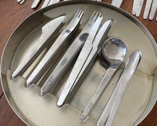 Arne Jacobson flatware -in original case 