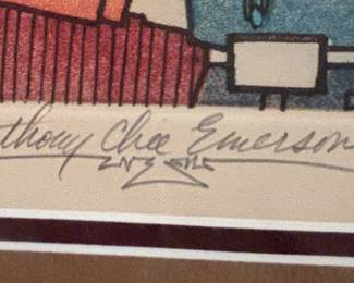 Anthony Chee Emerson "Premier Night at the Song and Dance, 44/75