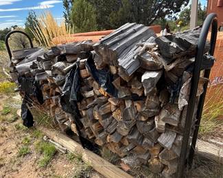 Firewood and stand