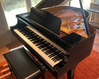 Yamaha’s most compact and affordable grand piano—perfect for smaller spaces without sacrificing sound quality. Known for its rich, resonant tone, it is a stunning instrument and a smart investment.      Model GB1K 