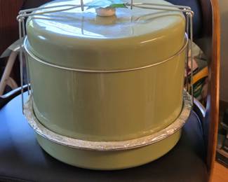 Pie or cake carrier.  