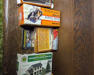 Misc toy train stuff.