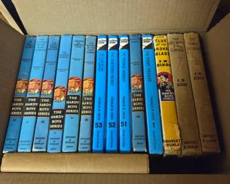 Hardy Boys books.