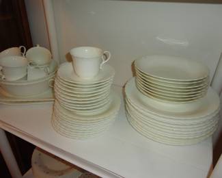 Mikasa White Silk China