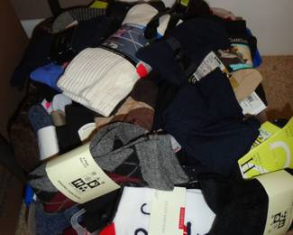 Boxes of New Socks