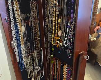This is just a sample of the hundreds of pieces of costume jewelry!