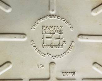 Pampered Chef Stoneware