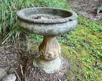 Available for Purchase
Carved Stone Bird Barh