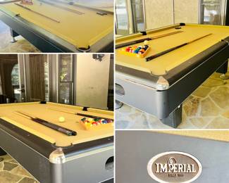 Imperial Pool Table
Mizerak 8' Dakota BRS Slatron Billiard Table