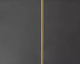 Floor Lamp, Single Globe/Shade, Metal w/Marble Base