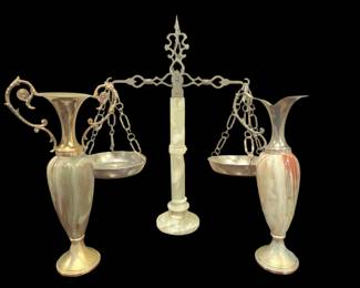 Antique Alabaster from Italy
Scale and Decorative Pitchers