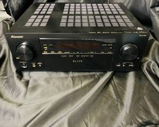 2 Pioneer Elite AV receiver, specifically a model from the VSX-LX series