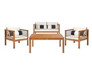 SAFAVIEH Outdoor Teak furniture sets