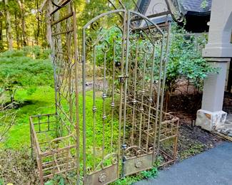 Available for Purchase
Ornate Iron Garden Arch