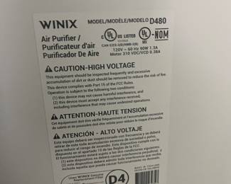 Available For Purchase
Winix D4 HEPA 3-Stage Air Purifier