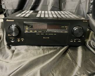 2 Pioneer Elite AV receiver, specifically a model from the VSX-LX series