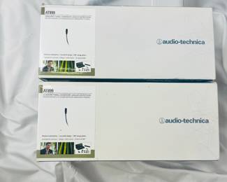 Audio-Technica AT899 Omnidirectional Condenser Lavalier Microphones