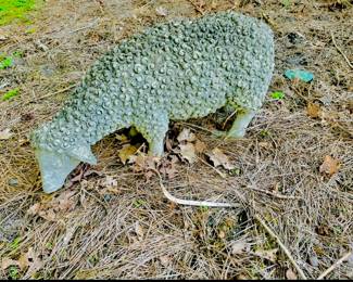 Available for Purchase
Carved Stone Lamb Statue