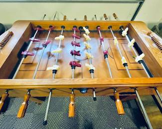 Foozeball table