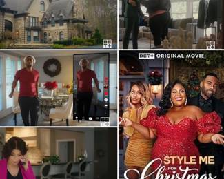 Home and NEW Furnishings Featured in 2024 #BET Original #Film “Style Me For Christmas”