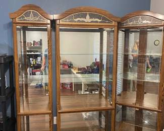 3 Piece China Hutch