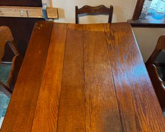 Kitchen table (chairs not for sale)