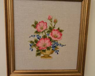 Framed Needlepoint