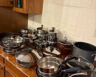Cookware - Calphalon, Oneida, Cast Iron