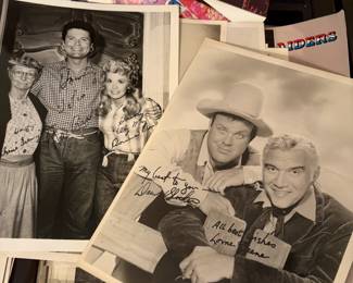 Vintage Signed Photographs