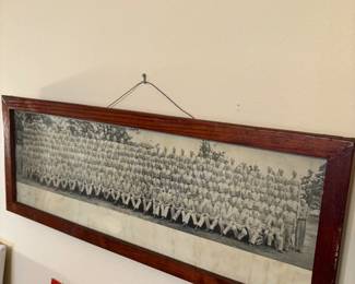 Vintage Framed Military Unit