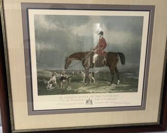 'Mr. Charles Davis on the Traverse’ Engraving by Edward Hacker