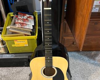 Squire Fender acoustic guitar