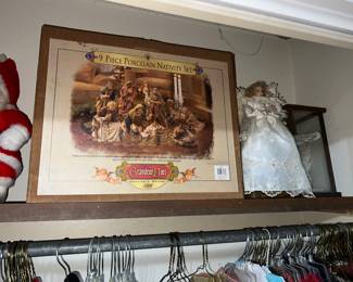 Nativity set