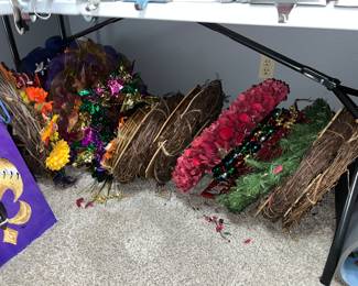 Large collection of wreaths