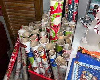 Tons & Tons of Christmas Wrapping paper