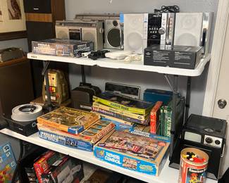 Electronics, Vintage Board games