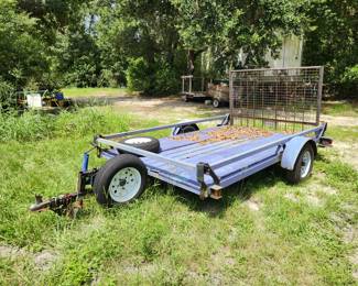 Utility trailer with Gate