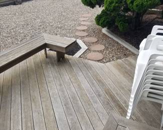 Decking; stepping rounds