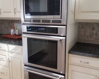 Microwave oven; oven & warming drawer