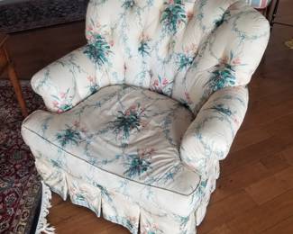 Set of two upholstered chairs by Edward Ferrell Ltd. of High Point, NC
