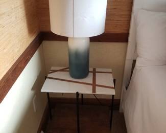 End table & table lamp detail - two available