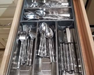 Bamboo-inspired cutlery